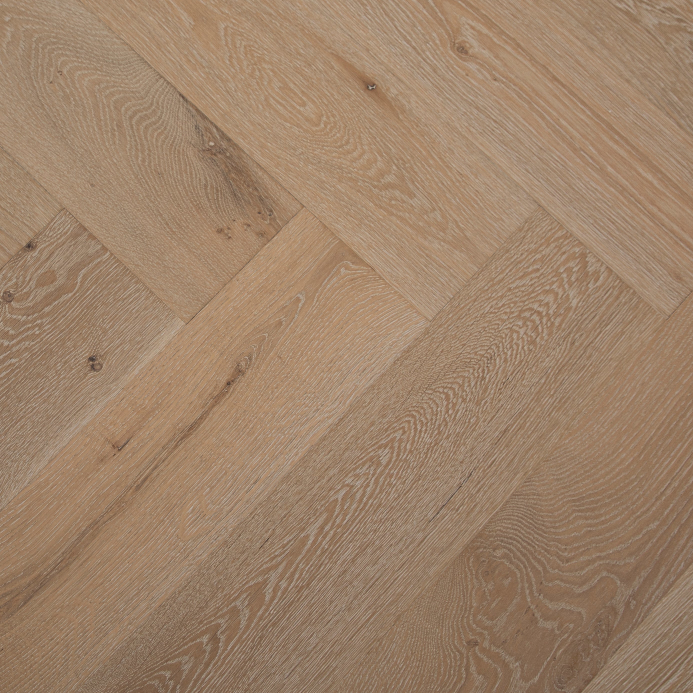 Hurford Genuine Oak Parquetry 'White Wash' - 1.08m2 per pack